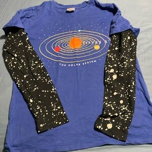 Hanna Andersson size 150 (12) solar system tee